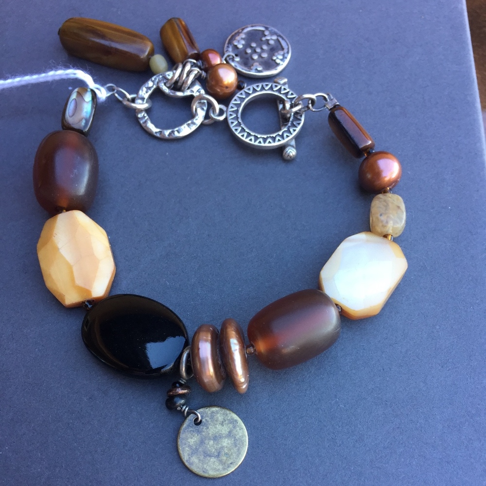 Silpada Adjustable Toggle Clasp Bracelet - image 1